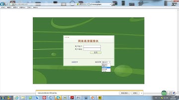 How to  visit IP camera via web