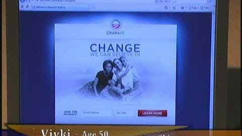 Usability Testing First Insights Part 2 Study of Obama vs. McCain Websites