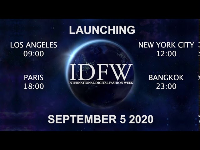 International Digital Fashion Week announces the Spring / Summer 2022  launching October 2, 2021 