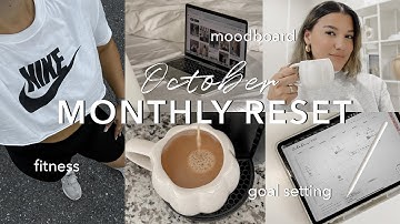 My Monthly Reset Routine: Goal Setting, Planning, Reflection, Creating  Monthly Moodboard