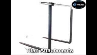 48" Pin Type over the Bucket Forks Tractor Loader