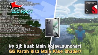 PojavLauncher 200 FPS Snapdragon 6 Gen 1 | iQOO Z9X 5G Review for Playing Minecraft Java on Android! screenshot 5