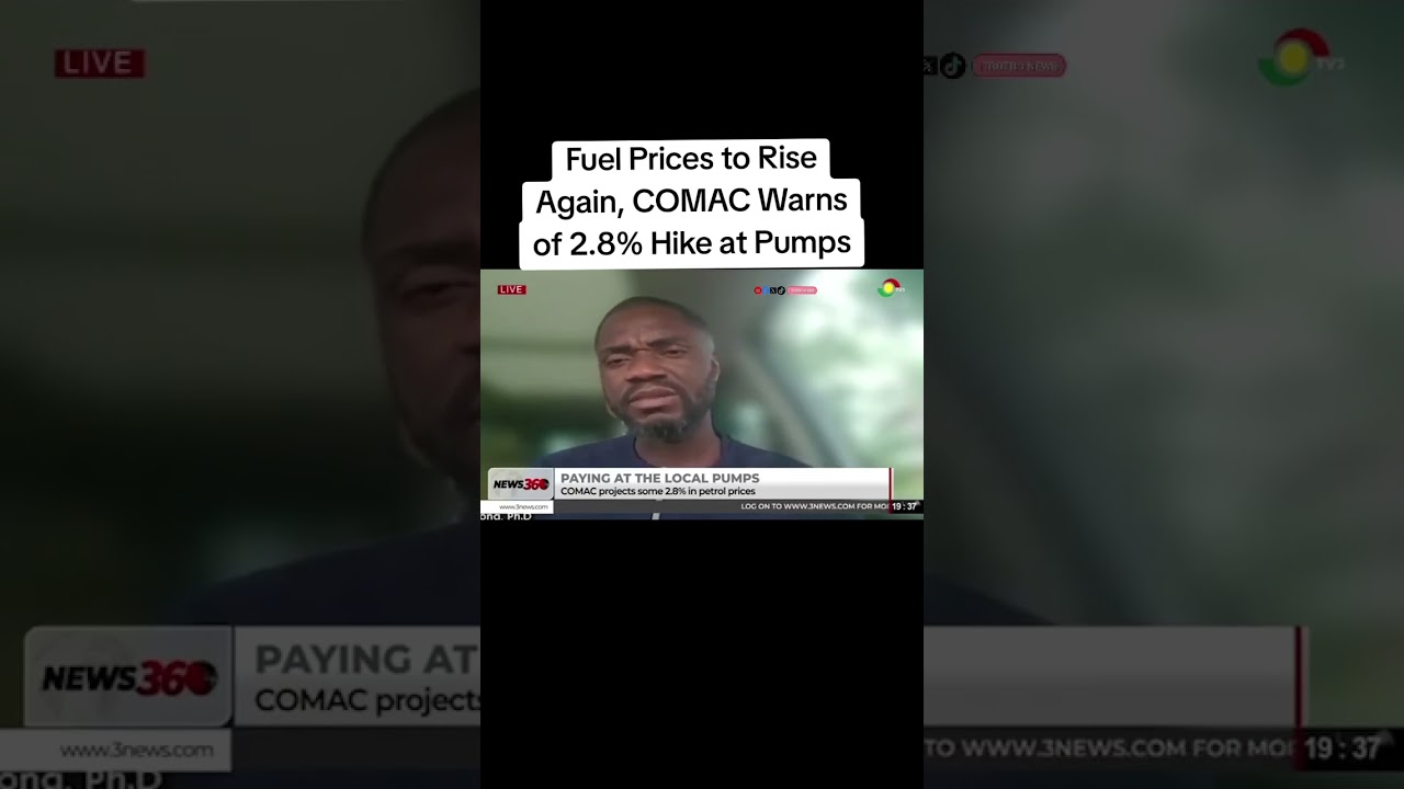 Fuel Prices to Rise Again | COMAC Warns of 2.8% Hike at Pumps 