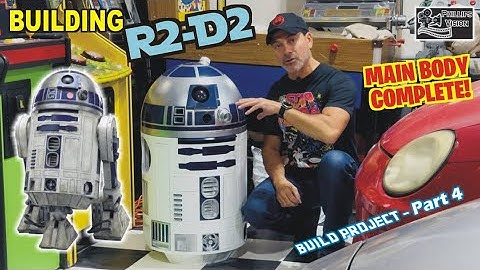 Building Full Size 3D Printed R2-D2 - Part 4 (Phillips Vision: Episode - 162)