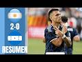 Resumen Argentina vs Honduras 2-0