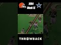 Belichick and Saban Take Down the 90's Cowboys! (Browns vs. Cowboys Week 15, 1994)