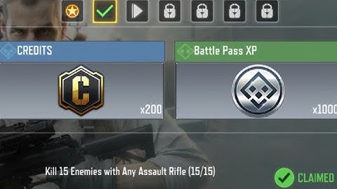 Call Of Duty Mobile Kill 15 Enemies with Any Assault Rifle Task Complete