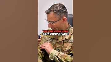 What are the patches on a soldier’s uniform? 🤔