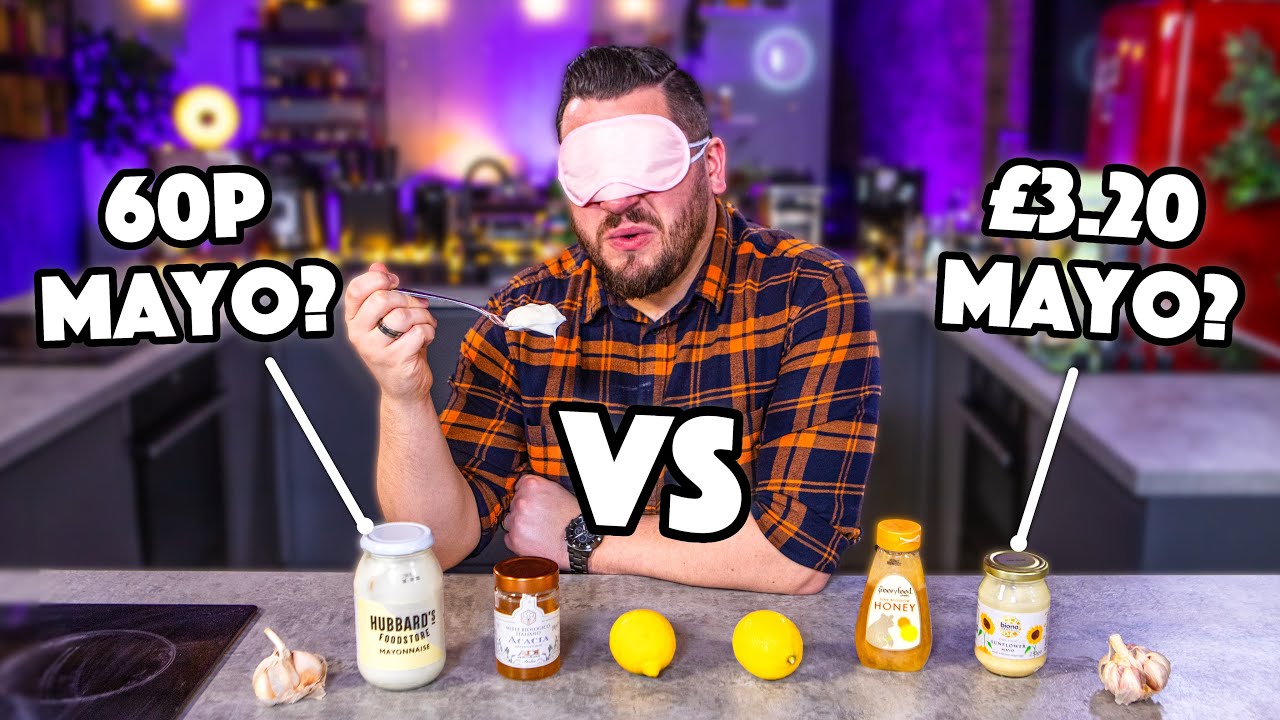 Blind Tasting BUDGET vs PREMIUM Ingredients | Is it worth paying extra?? | Sorted Food