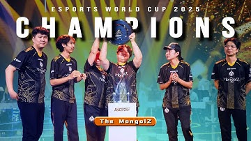 The MongolZ - EWC 2025 Champions — Fragmovie