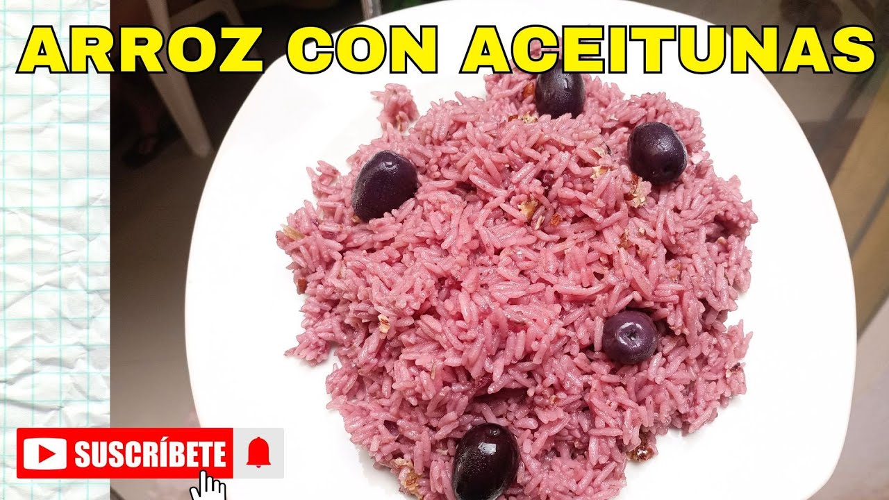 Aprende a preparar Arroz con Aceitunas | comida navideña