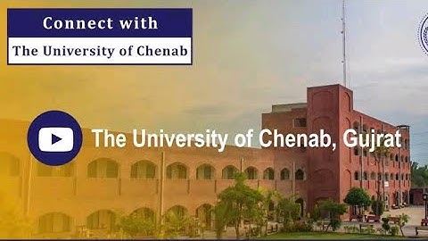 University of Chenab Interior. By S M Hadi