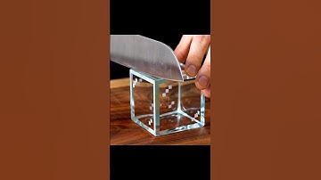 This Glass Block CUT Like Butter 🔪😳 | Minecraft ASMR #minecraft #asmr