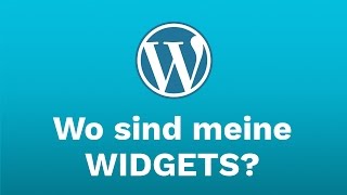 WordPress Einsteiger Tipp: Wo sind meine Widgets? | Tag #26 || 31 Videos in 31 Tagen screenshot 5