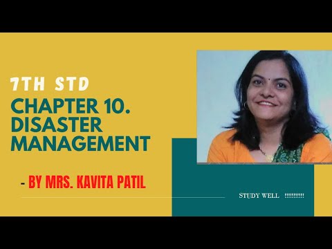 CHAPTER 10  DISASTER MANAGEMENT || 7TH STD ||