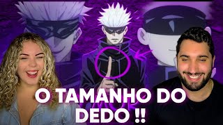 É IMPOSSÍVEL MATAR ESSE TAL DE GOJO [PARÓDIA JUJUTSU] [ Casal React ]