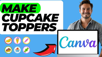 How To Make Cupcake Toppers in Canva (Easy Guide)