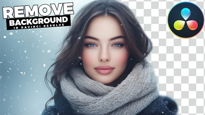 How To REMOVE a BACKGROUND In Davinci Resolve (Studio)