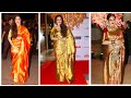 Legendary bollywood actress rekhas kanjivaram saree collection