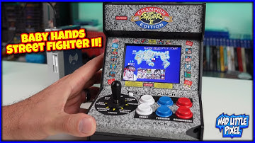 The Arcade Machine For Hobbits! Street Fighter II Micro Player Retro Arcade! Awesome Or Junk?