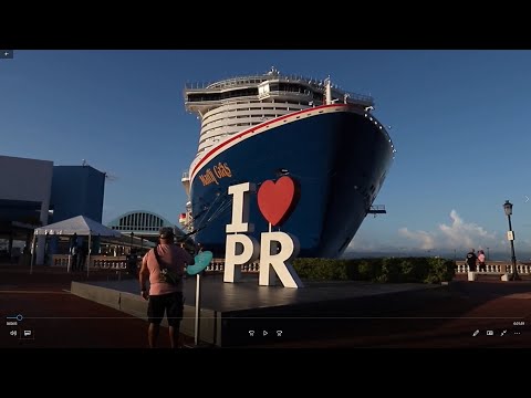 Puerto Rico recibe su PRIMER CRUCERO !!!