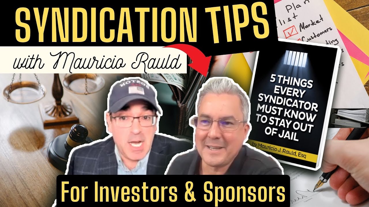 Expert Legal Advice from Syndication Attorney Mauricio Rauld - YouTube