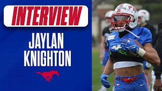 Jaylan Knighton ready to embrace RB1 for SMU Football in deep, talented backfield