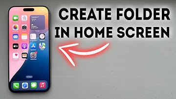 iPhone 16: How To Create Folder In Home Screen - Full Guide