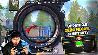 This Bgmi 2.8 Update Sensitivity Code  |2.8 UPDATE ZERO RECOIL SENSITIVITY (BGMI/PUBG)