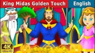 Learn English through Funny Stories - English Speaking Practice Easily King Midas golden touch.