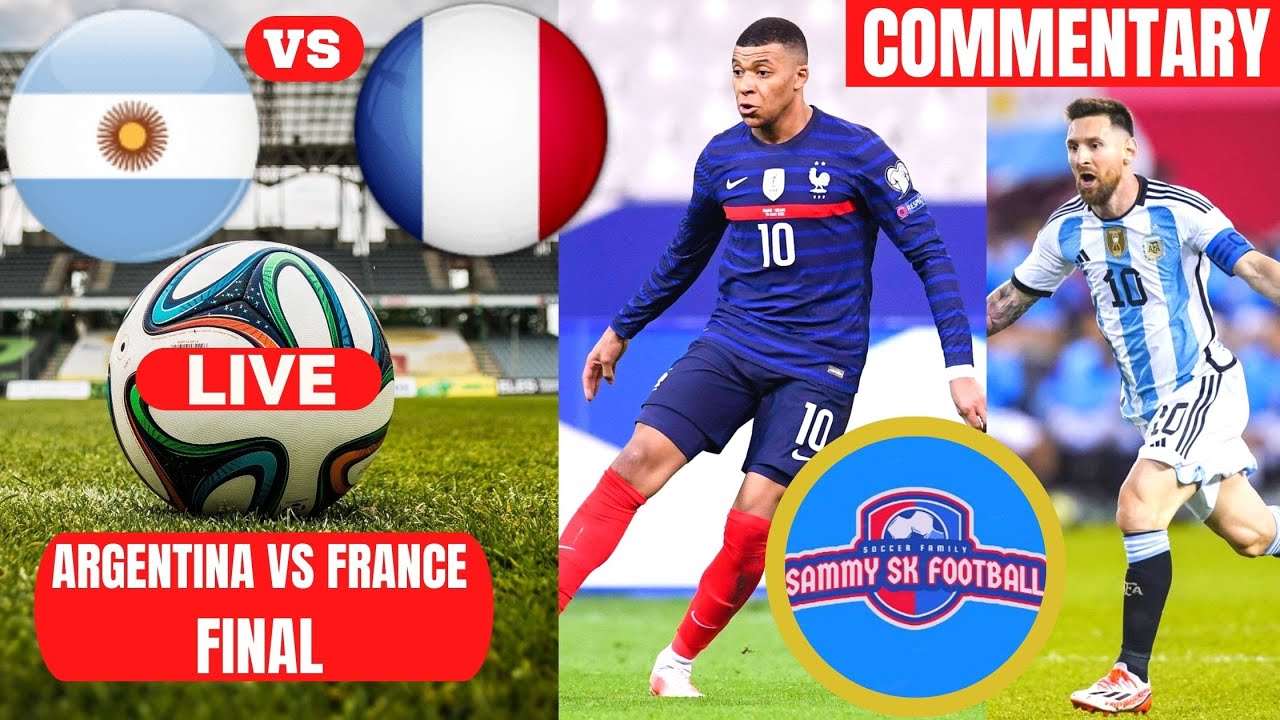 Argentina vs France 3-3 (4-2) Penalties Live Qatar 2022 World Cup Final Match Commentary Highlights