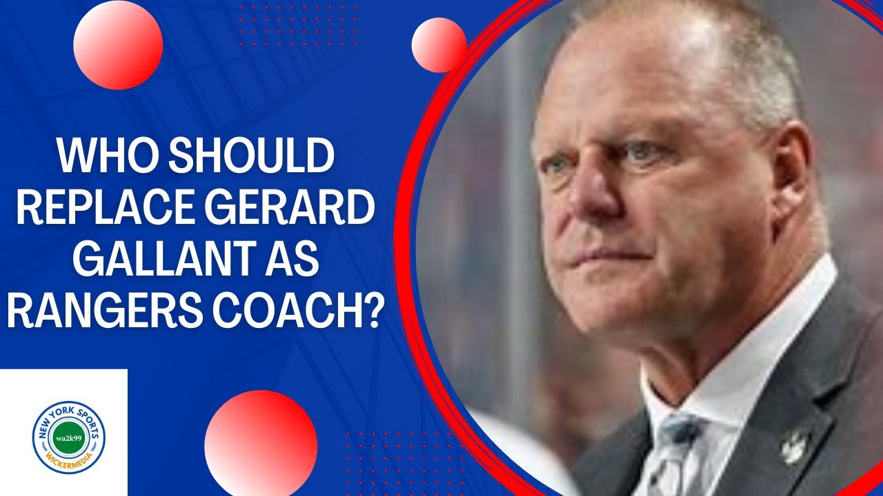 My Top 3 Candidates for NY Rangers Head Coach YouTube