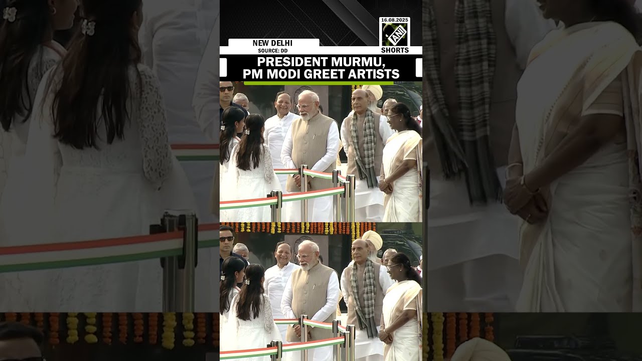 President Murmu PM Modi Greet Artists Paying Musical Tribute To Atal Bihari Vajpayee