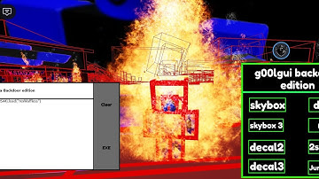 g00lgui Backdoor Edition Script Require Serverside Showcase Roblox Exploiting 