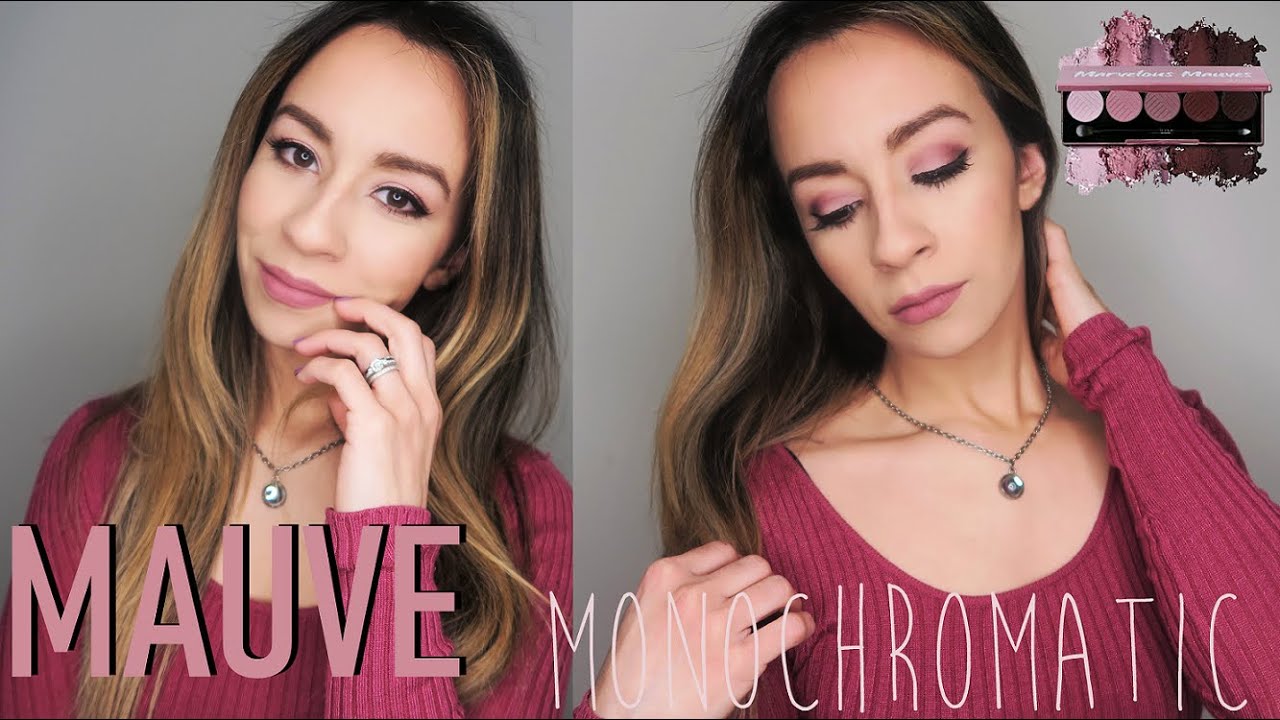 MARVELOUS MAUVES | MONOCHROMATIC MAKEUP | Dose Of Colors Palette