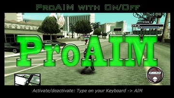 [SaMp Mod] NEW ProAIM with On/Off function - AimBot 0.3z [DOWNLOAD] - SaMpMods23
