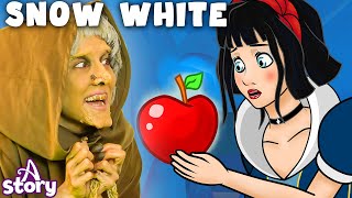 Snow White And The 7 Dwarfs + Lazy Girl | English Fairy Tales & Kids Stories