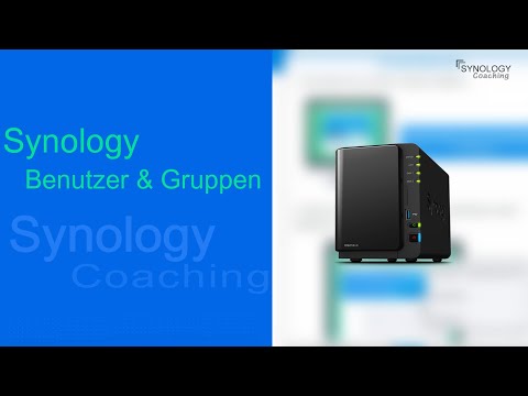 ✫ Synology Diskstation Benutzer und Gruppen einrichten