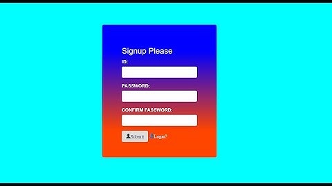 Bootstrap  PHP Signup/Registration Form Page  part-1..??
