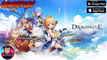 DRAGONICLE (ENG) 2021 New Online-MMORPG Mobile Android-Gameplay