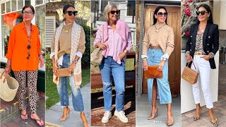 Vintage Clothing For Women Over 40 | Shein Business Outfits Fashion 2024 | Khols Outfits Style