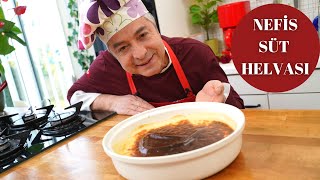 Lokanta Usülü Meşhur Süt Helvası Tarifi❗️En Kolay Anlatımıyla İnanılmaz Lezzet 👨‍🍳Chef Oktay Usta