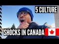 5 Culture shocks in Canada.