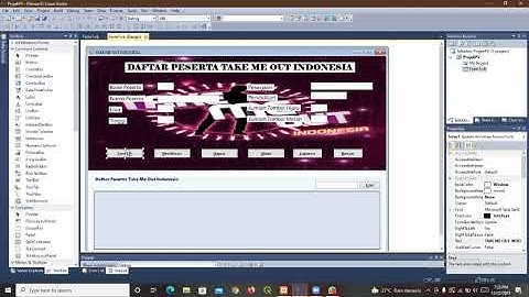 Presentasi Projek Praktikum Pemrograman Visual Kelompok 8