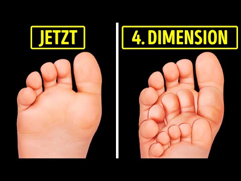 Wie würdest du in einer 4-dimensionalen Welt aussehen