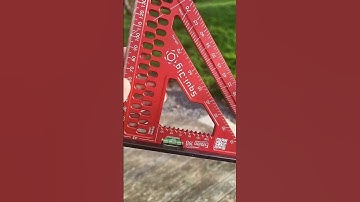 SquiJig Fusion 7.5 Inch Rafter square Metric I TF Tools