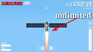 Cara mengaktifkan unlimited fuel di game space flight simulator dengan mudah screenshot 4