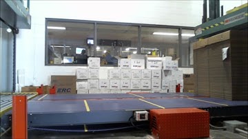 Systec Conveyors - Stable Stack Twin Belt Rotation Device