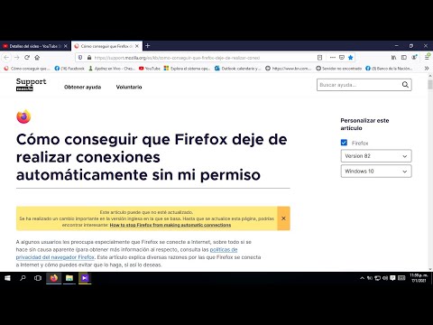 Video: ¿Cómo consigo que Firefox se actualice automáticamente?