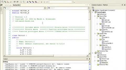 OpenGL Game Engine VMK 16: Library Projects